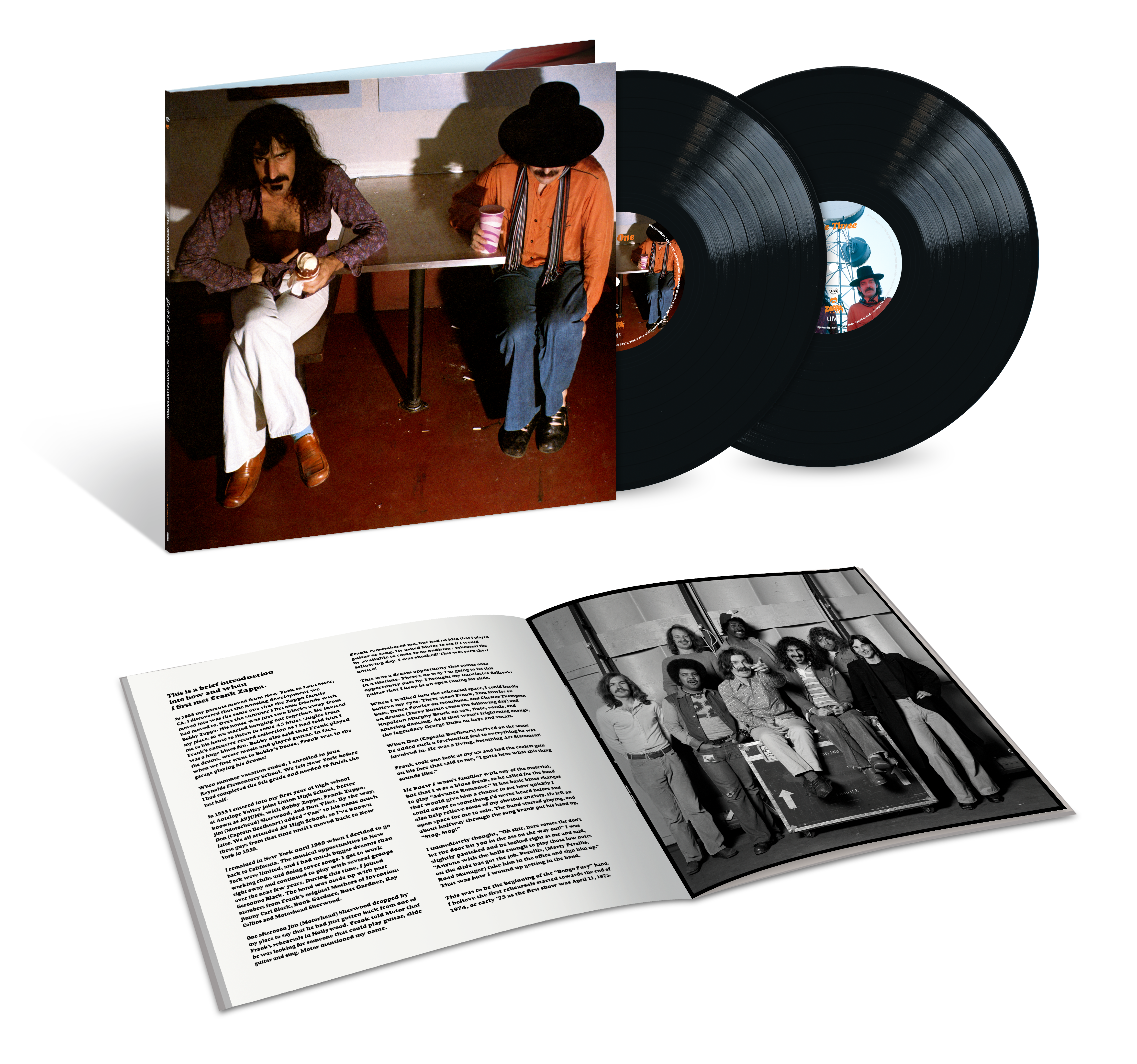 Frank Zappa & Captain Beefheart - Bongo Fury 50th Anniversary (2LP