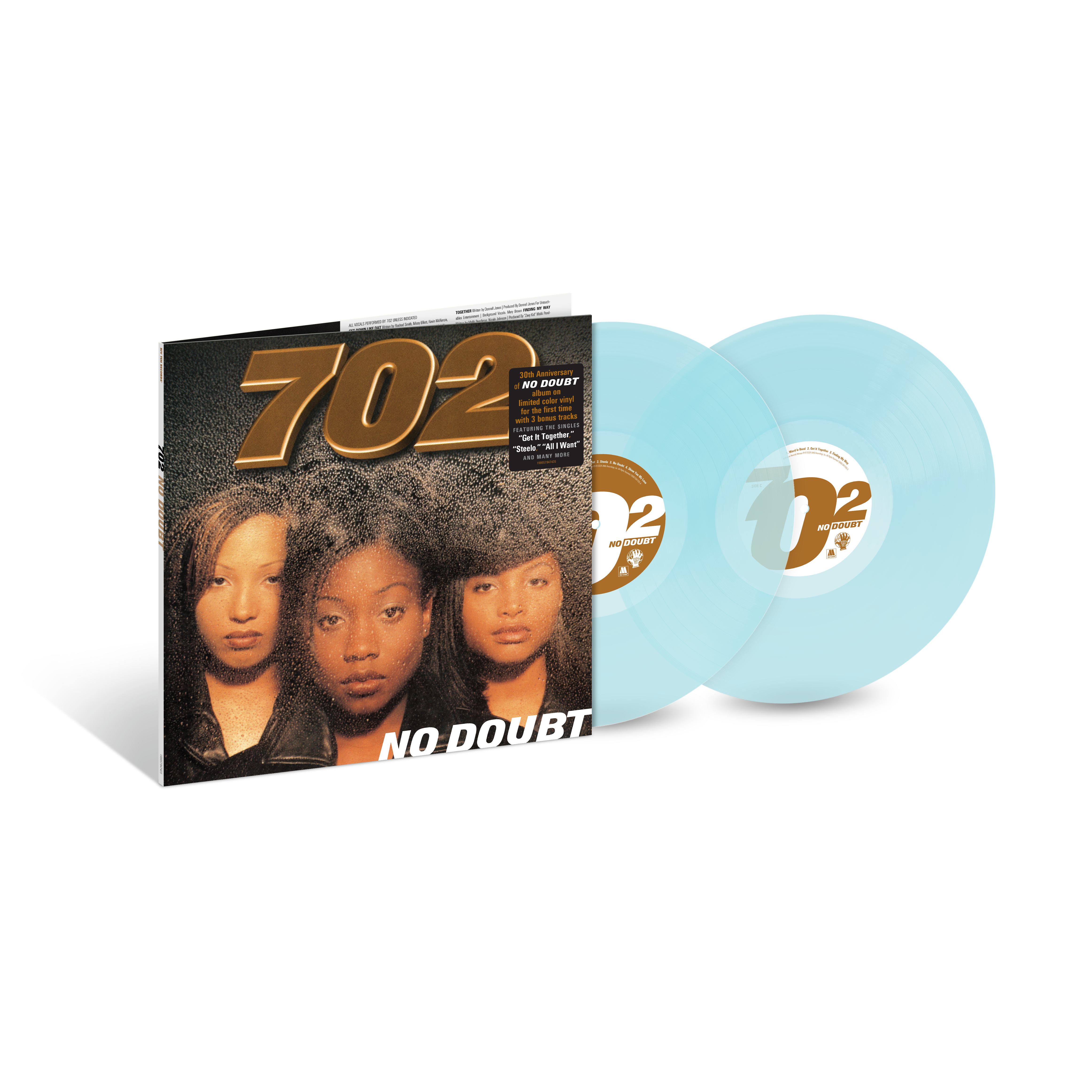 Hy Lyfe Inc. – Pure Uncut The Album 702 - 702 - No Doubt (Limited Edition Transparent Clearwater) 2LP