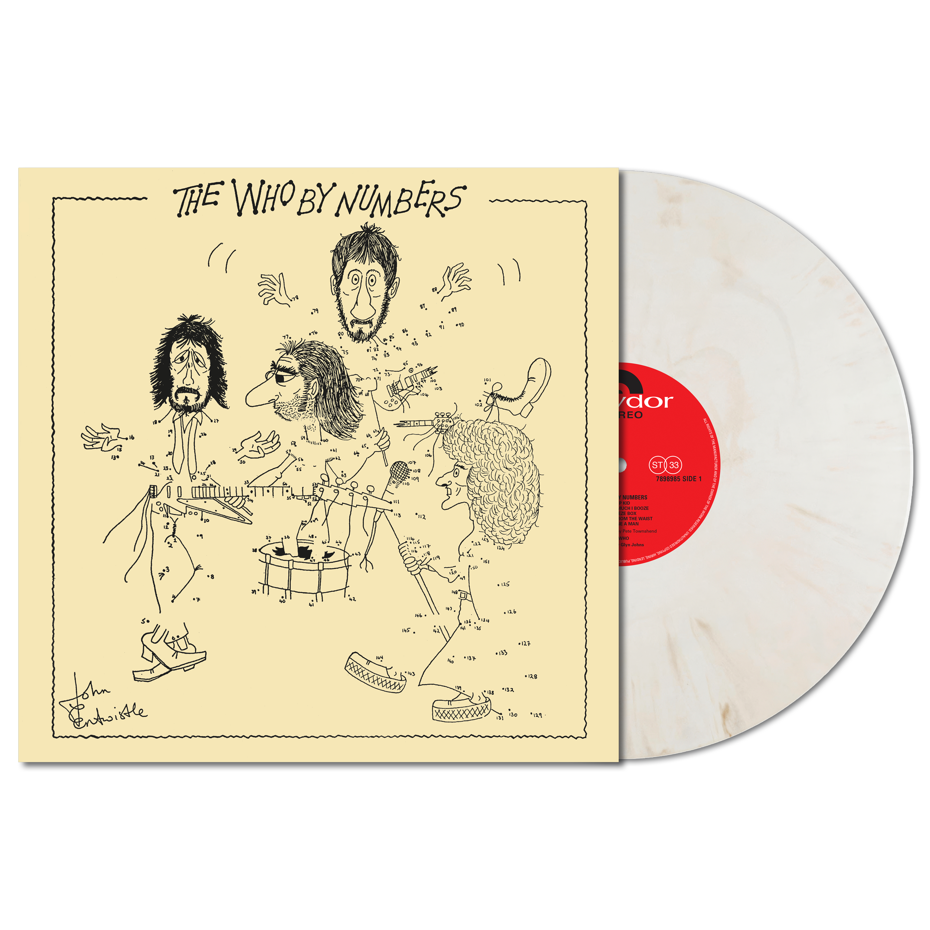 The Who - The Who - The Who By Numbers (1LP Cream Marble Vinyl