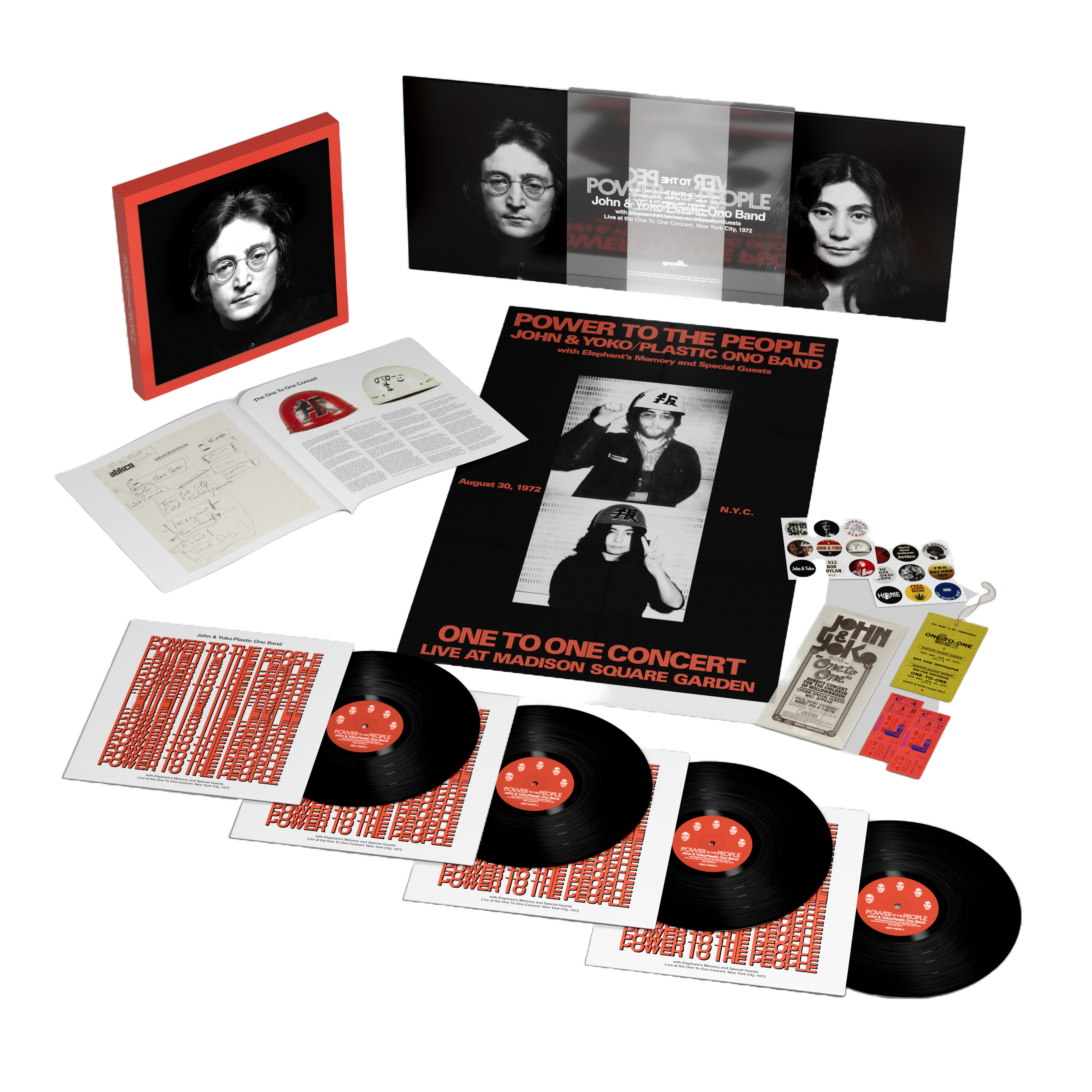 RSD限定 POWER TO THE PEOPLE JOHN LENNON LP John Lennon Power To The People 4LP - The Sound of Vinyl
