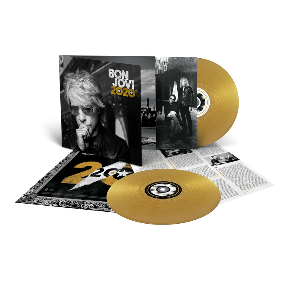 【希少】BON JOVI ゴールドディスク(24K)リミテッドエディション 2020 - The Sound of Vinyl