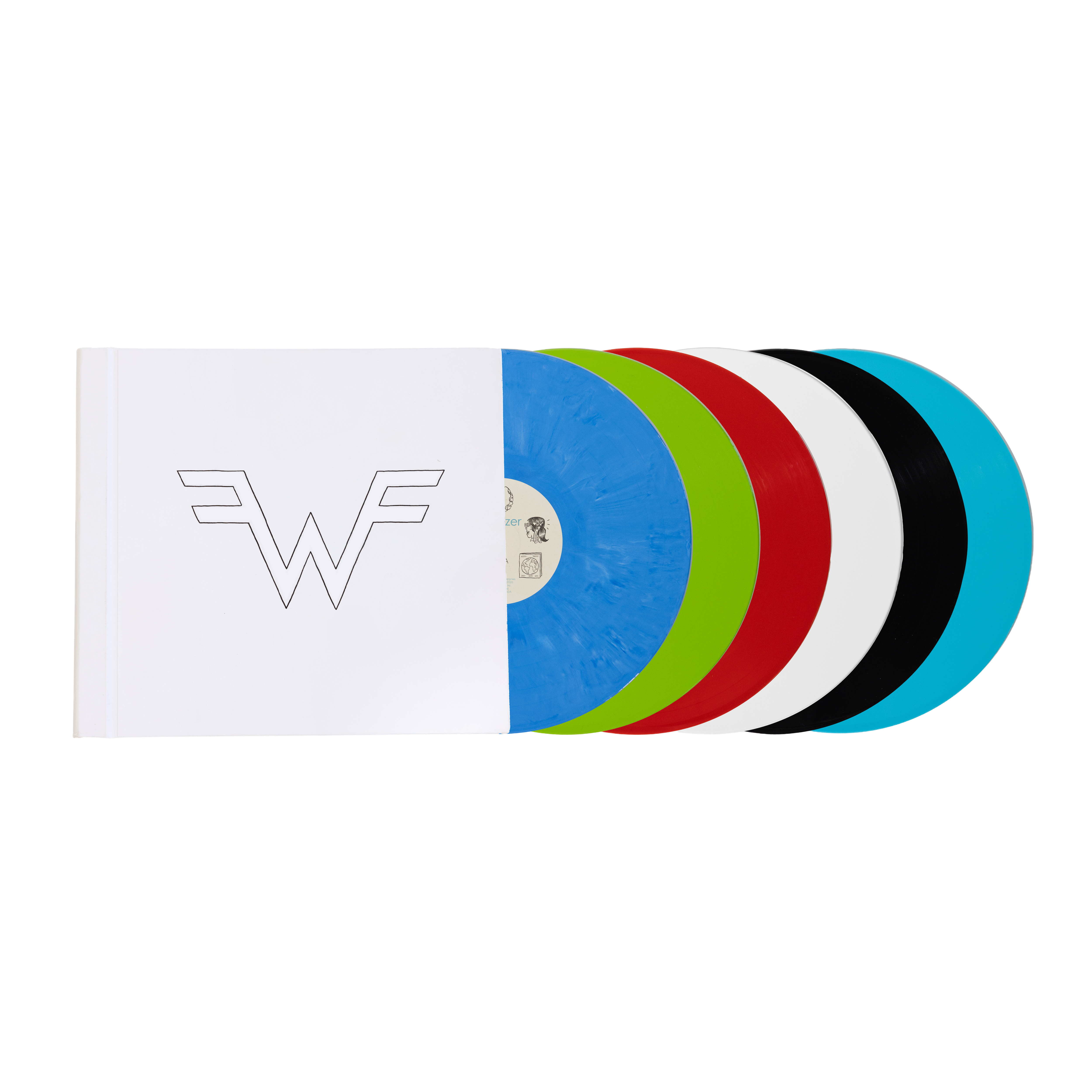 (新品/未使用) Weezer 30周年 記念ボックス レコードセット Weezer - Blue: 30th Anniversary (Super Deluxe Vinyl Boxset, 4LP
