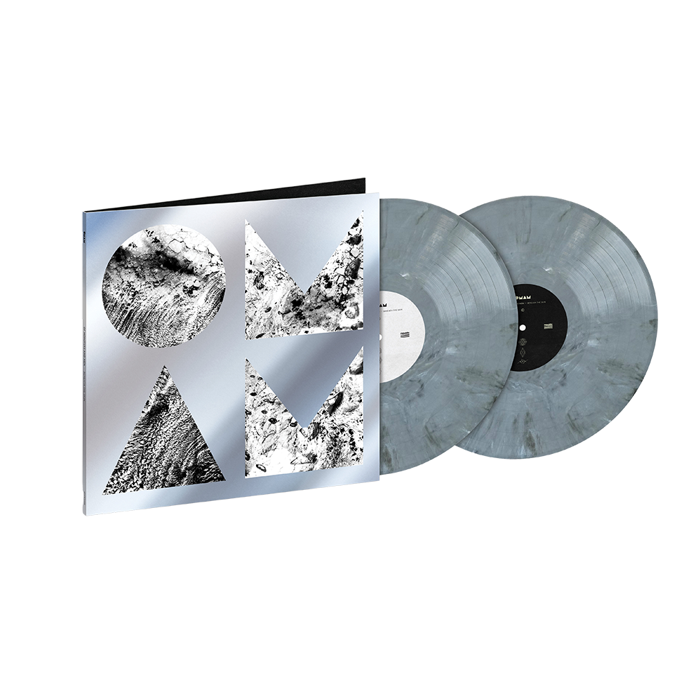 of monsters and men vinyl record Of Monsters And Men - Beneath The Skin (Limited Edition Eco-Mix Graphite  Grey) 2LP