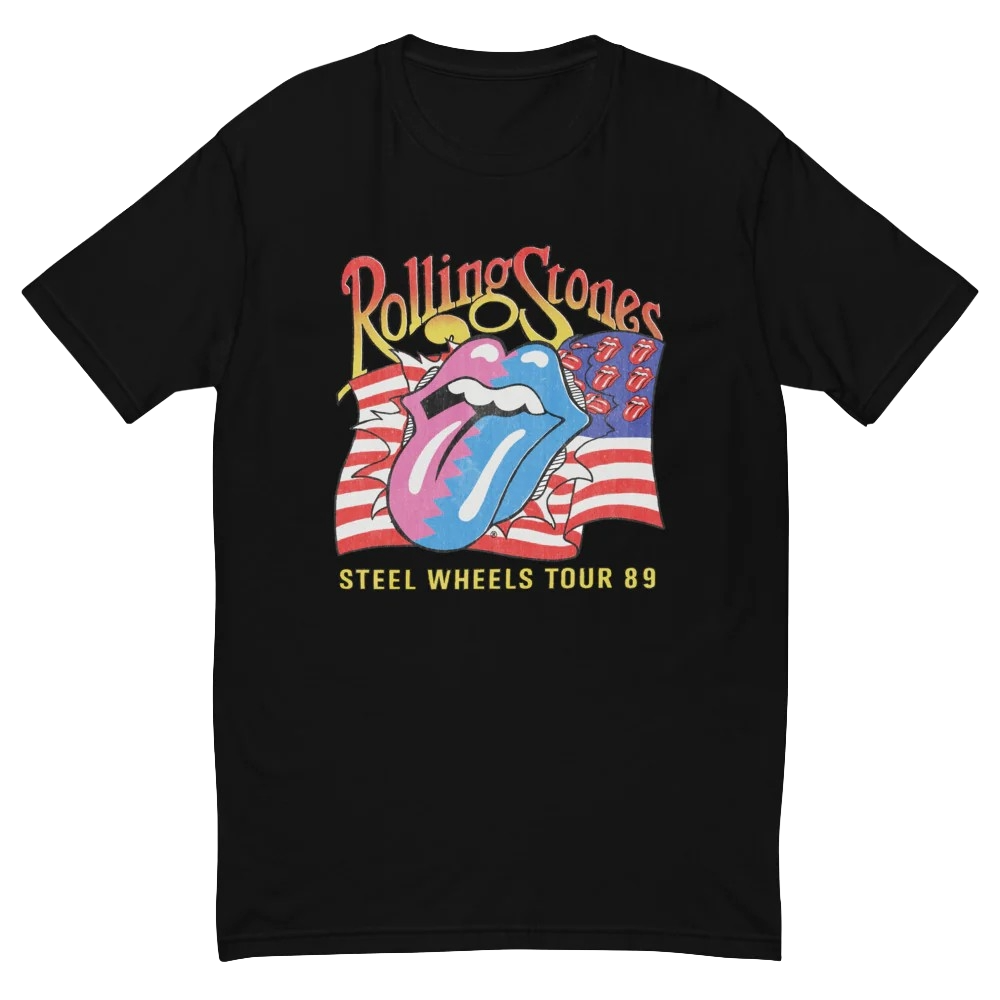 ROLLING STONES/ローリング スト－ンズ US TOURグッズ 89 Tシャツ Rolling Stones North American TOUR '89 ローリング