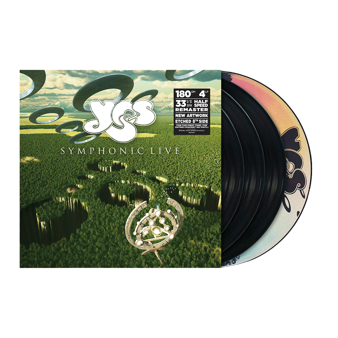 Yes - Symphonic Live 4LP 180g Half Speed Master (One Side Etched