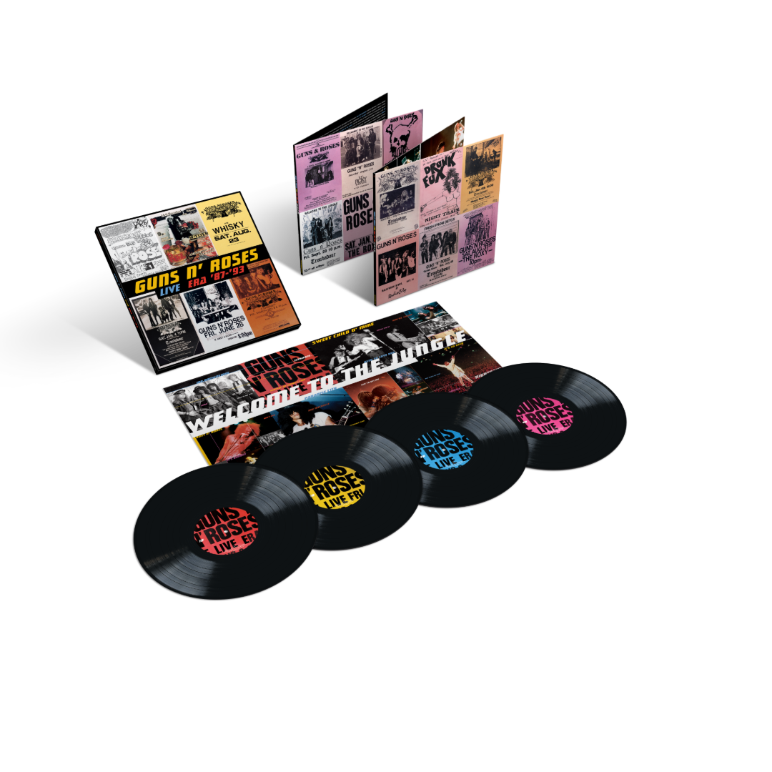 洋楽 GUNS N' ROSES VIP Guns N' Roses LIVE ERA '87-'93 (4LP DELUXE EDITION) Picture Disc
