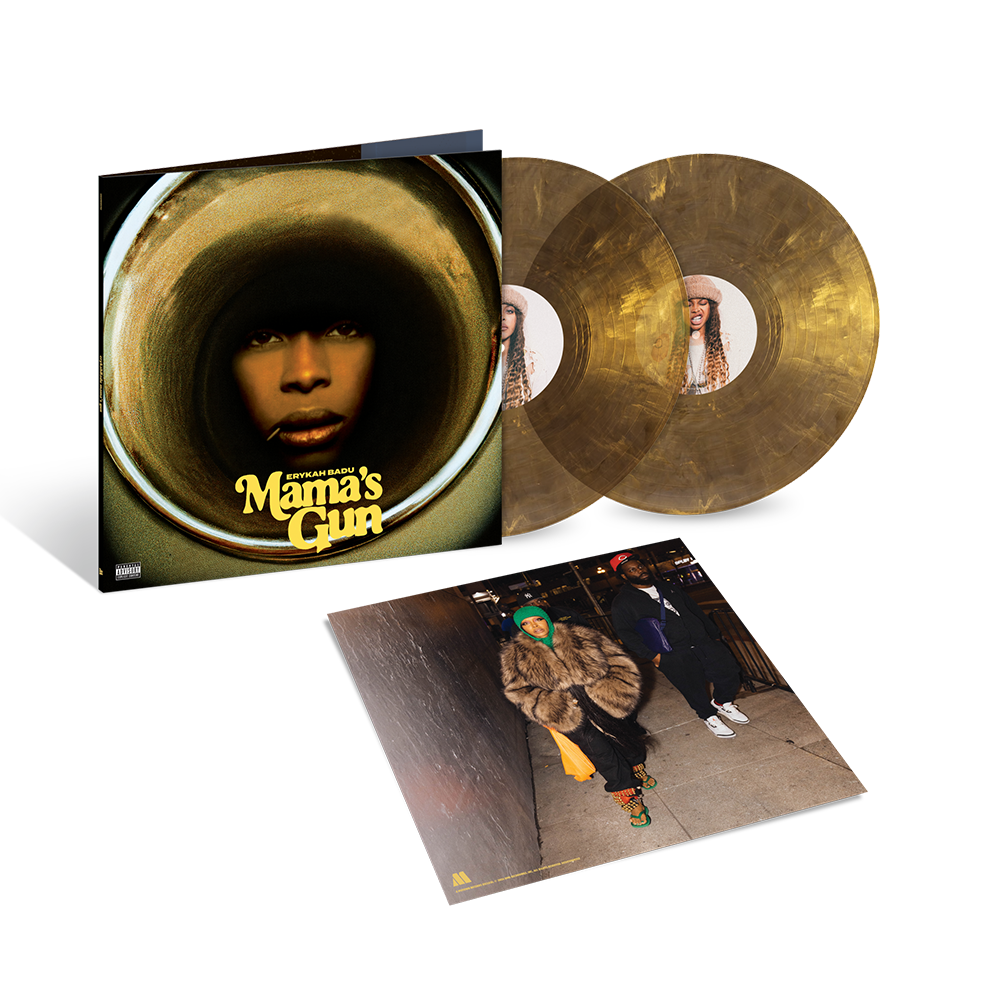 Erykah Badu - Mama's Gun - 25th Anniversary Gold Black Ice 2LP