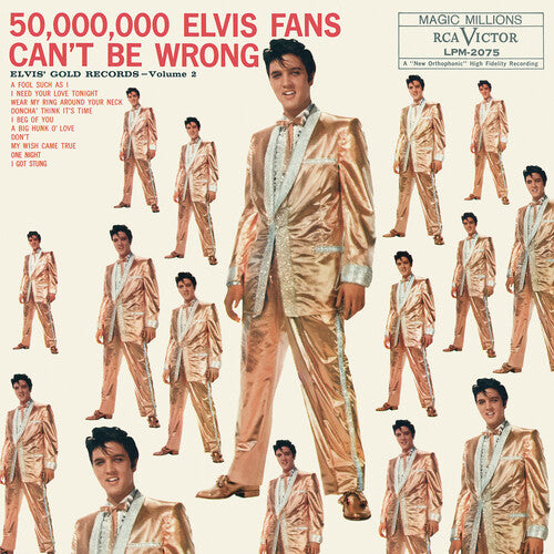 LP Elvis Presley 50,000,000 Elvis Fans Cant Be Wrong - Elvis Gold Re 19439709561 RCA, Legacy 未開封 /00260 50,000,000 Elvis Fans Can't Be Wrong: Elvis Gold - The Sound of Vinyl