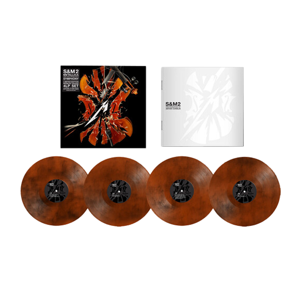 Metallica & San Francisco Symphony – S&M2 Orange Marbled 2024 4xLP Vinyl Boxed Set