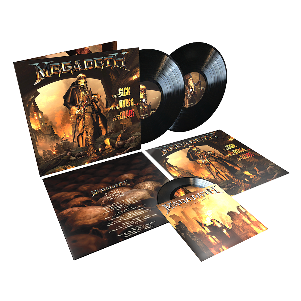 米、加2LP Megadeth The Sick, The Dying... And The Dead! (180g) 00602445124992 UMe, T-Boy Records,  未開封 /00660 Megadeth – The Sick, The Dying And The Dead! – Cassette