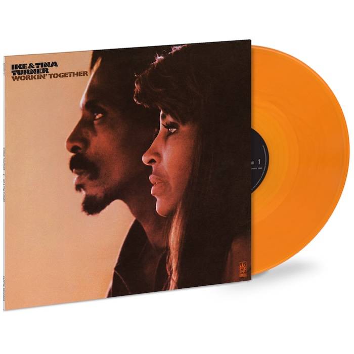 Ike shops and Tina Turner working together vinyl album