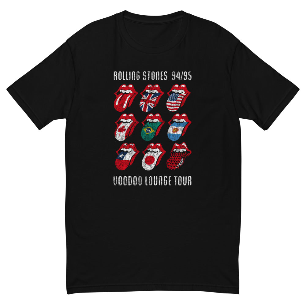 トップス ROLLING STONES TOUR 94/95 VOODOO LOUNGE The Rolling Stones 94-95 VOODOO LOUNGE Tour Vintage T-Shirt