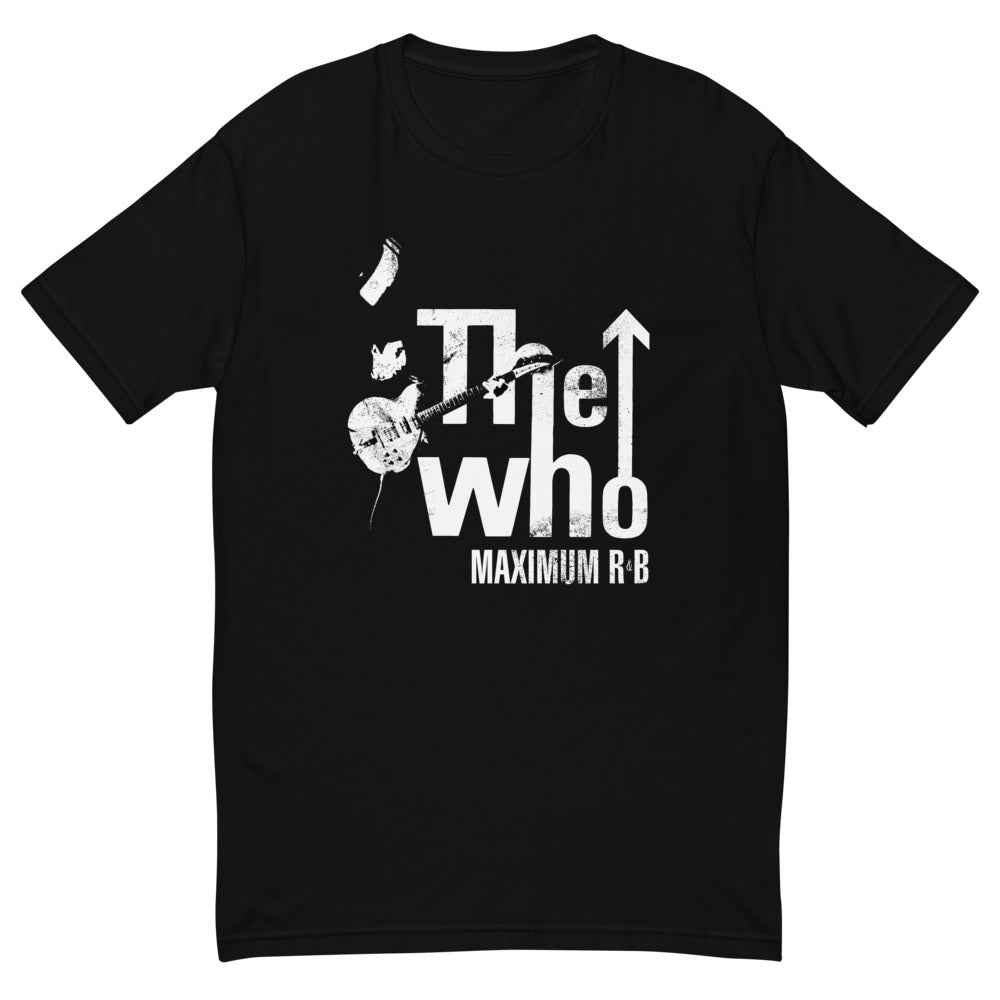 The Who Camiseta Oficial De Banda Blanca Y Negra De Los Años 60, Negro, S
