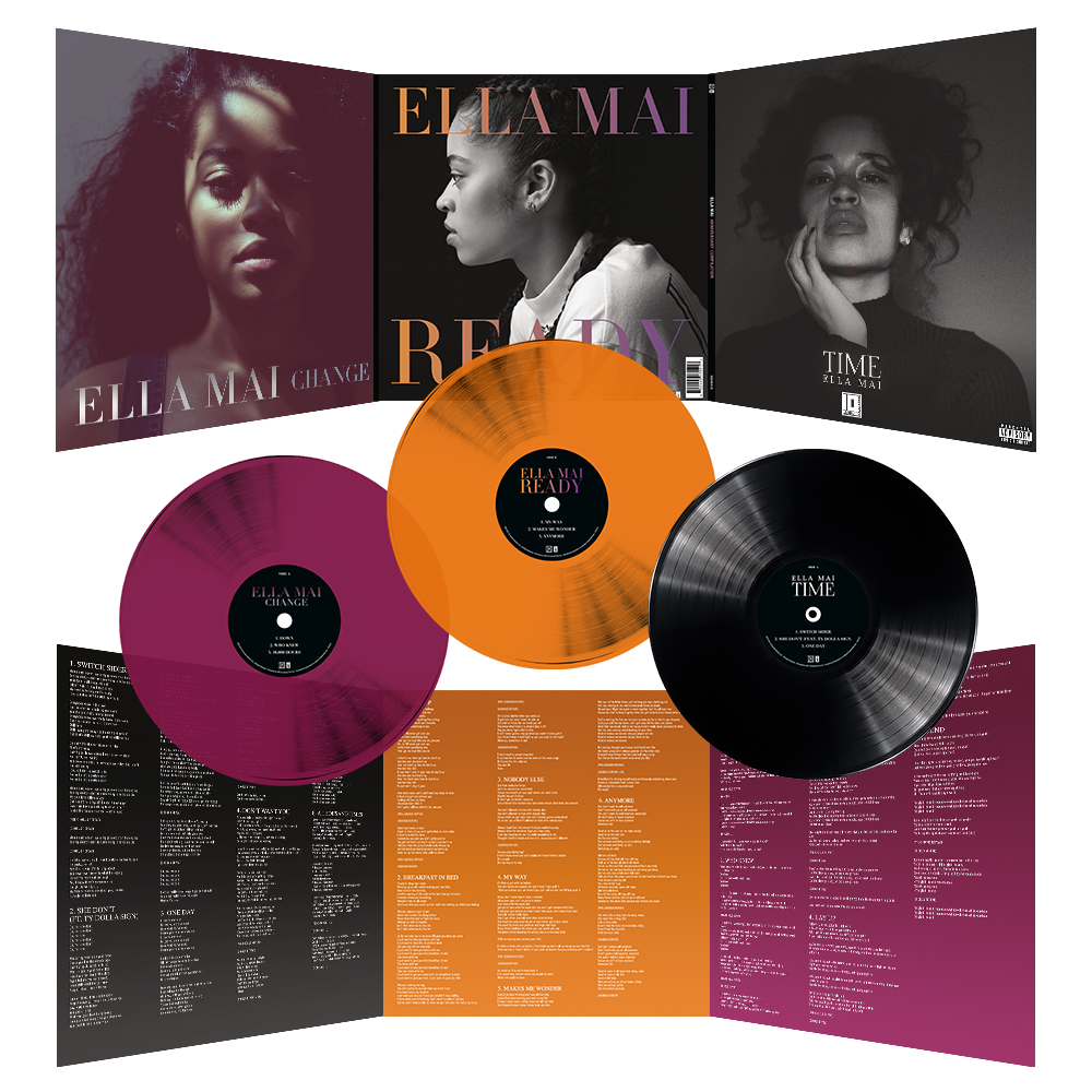 Ella Mai - Time, Change, Ready 3LP