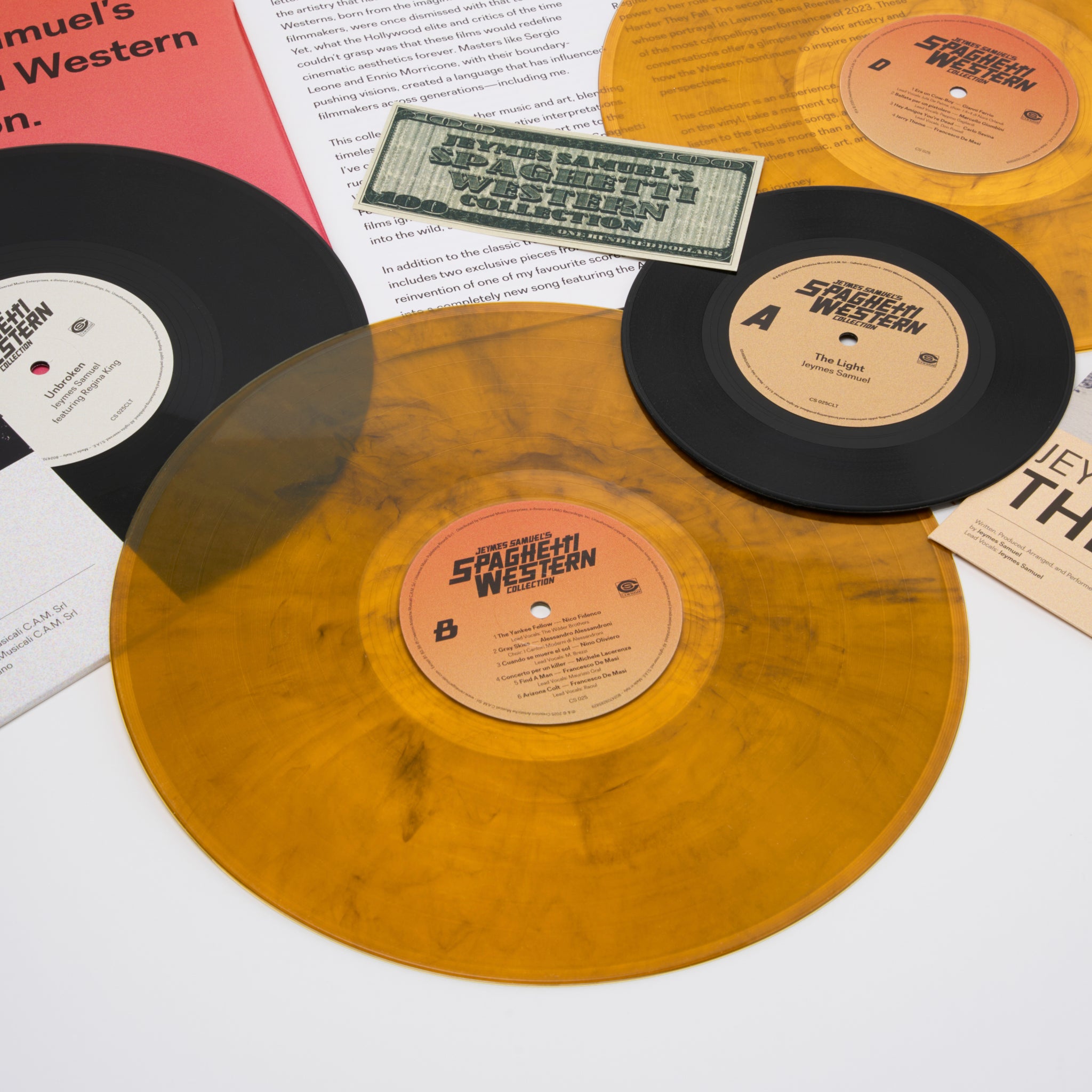 Jeymes Samuel's Spaghetti Western Deluxe (Boxset) Packshot