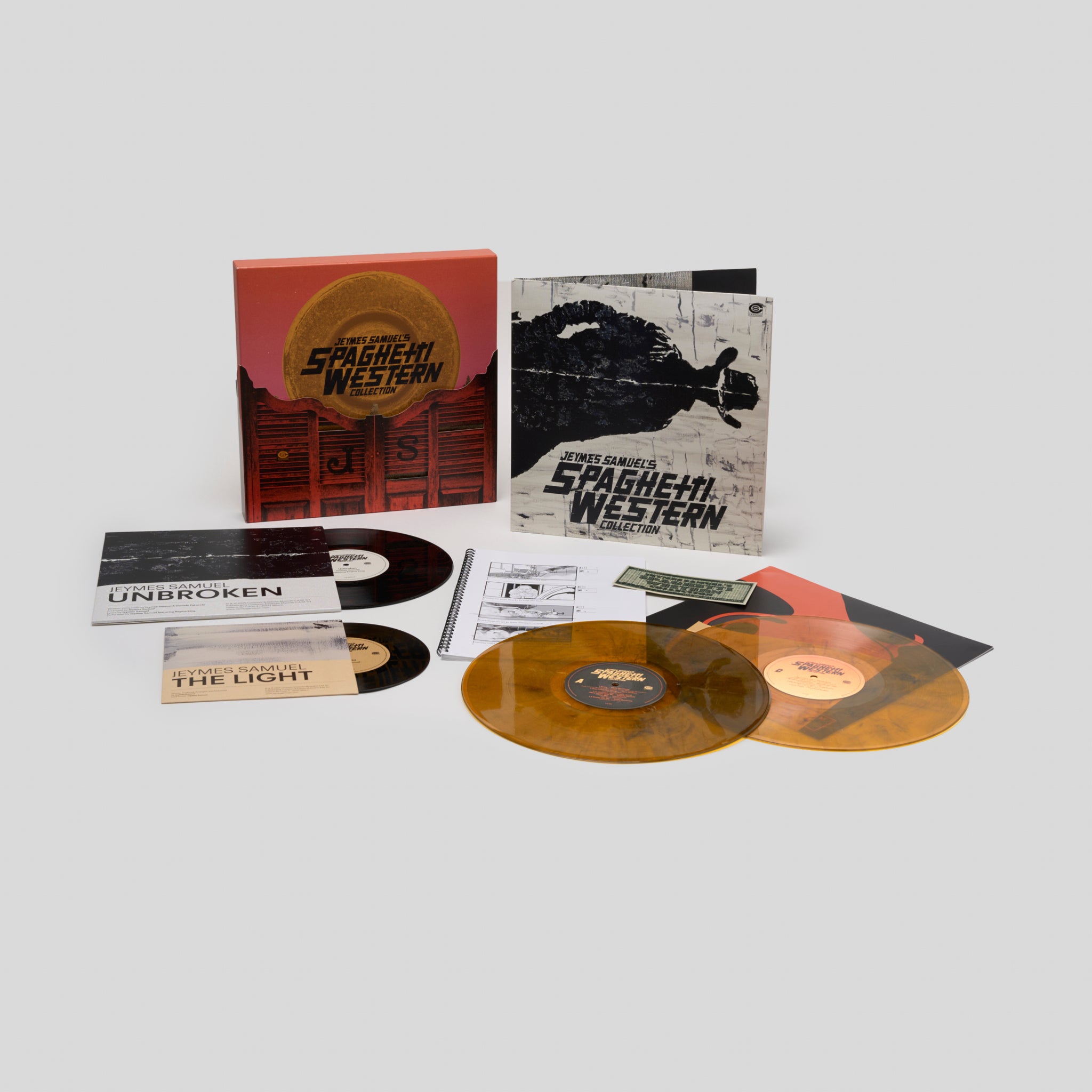Jeymes Samuel's Spaghetti Western Deluxe (Boxset) Packshot