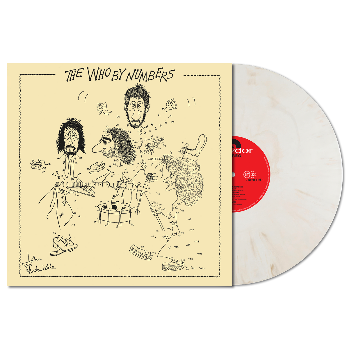 The Who By Numbers (1LP Cream Marble Vinyl)