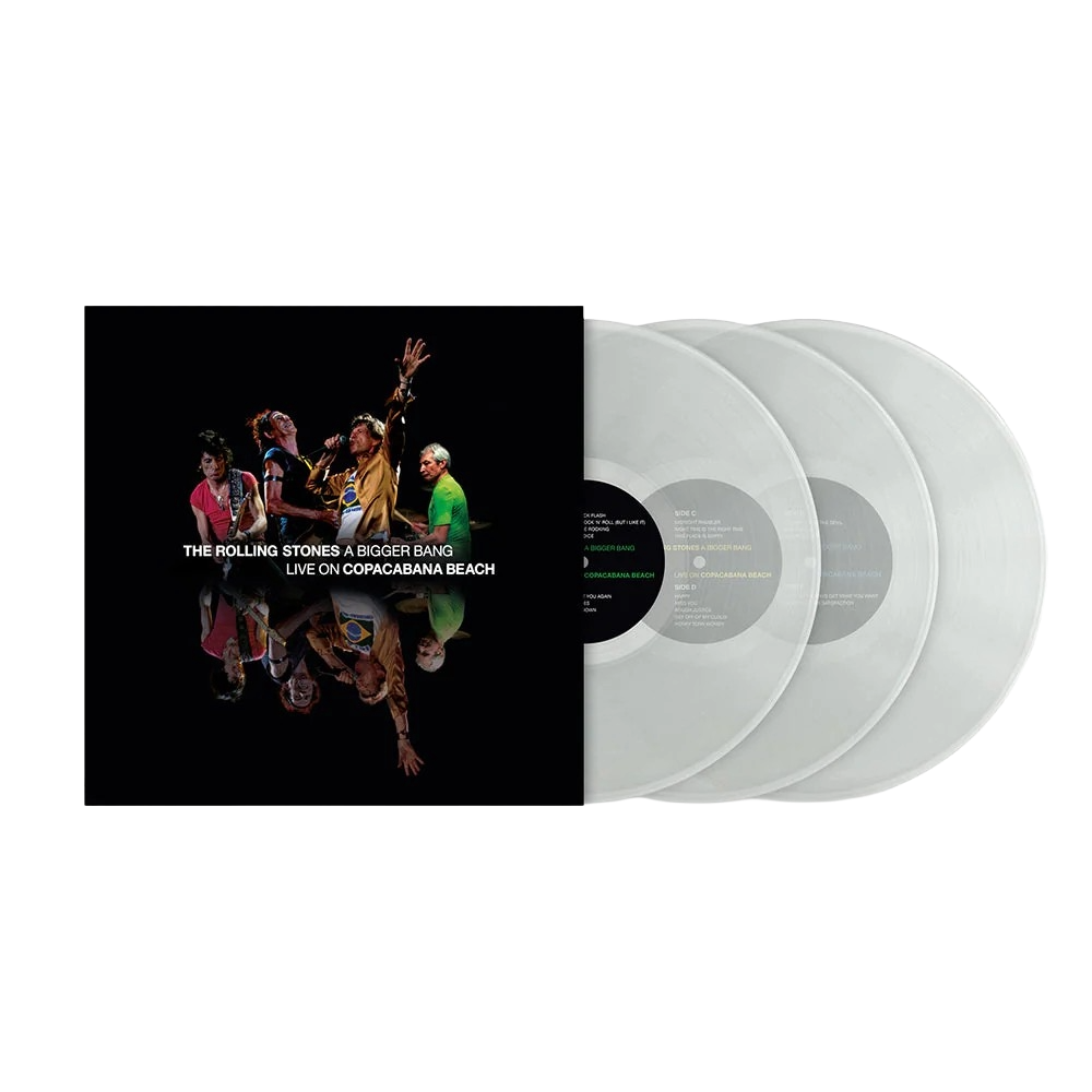 A Bigger Bang: Live On Copacabana Beach (Limited Edition Clear) 3LP