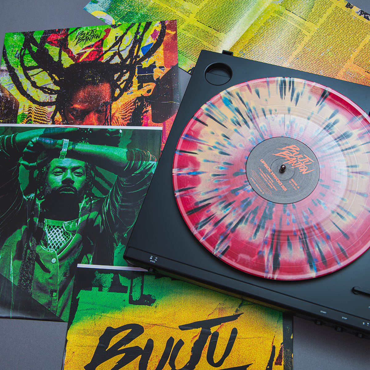Upside Down 2020 (Red/Orange/Black Splatter) 2LP-2