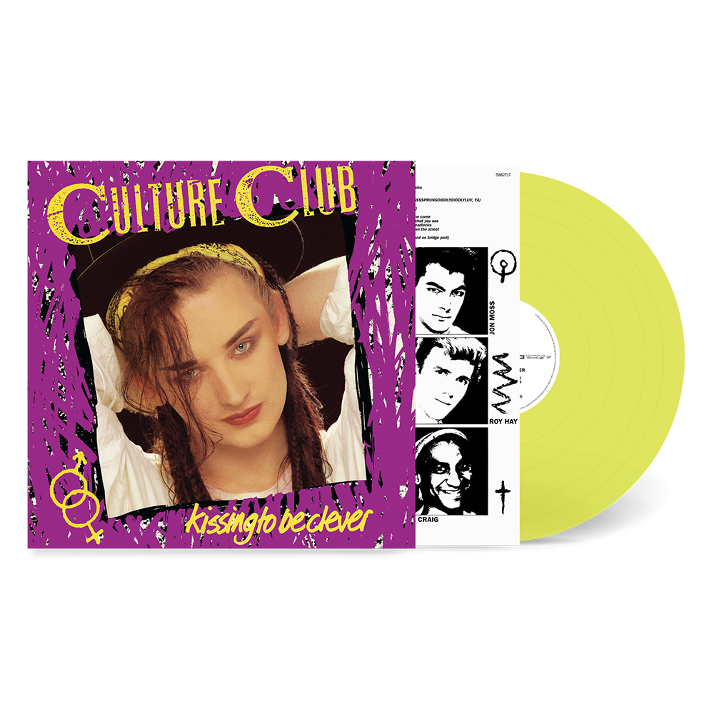 Kissing To Be Clever Yellow Vinyl Limited Edition