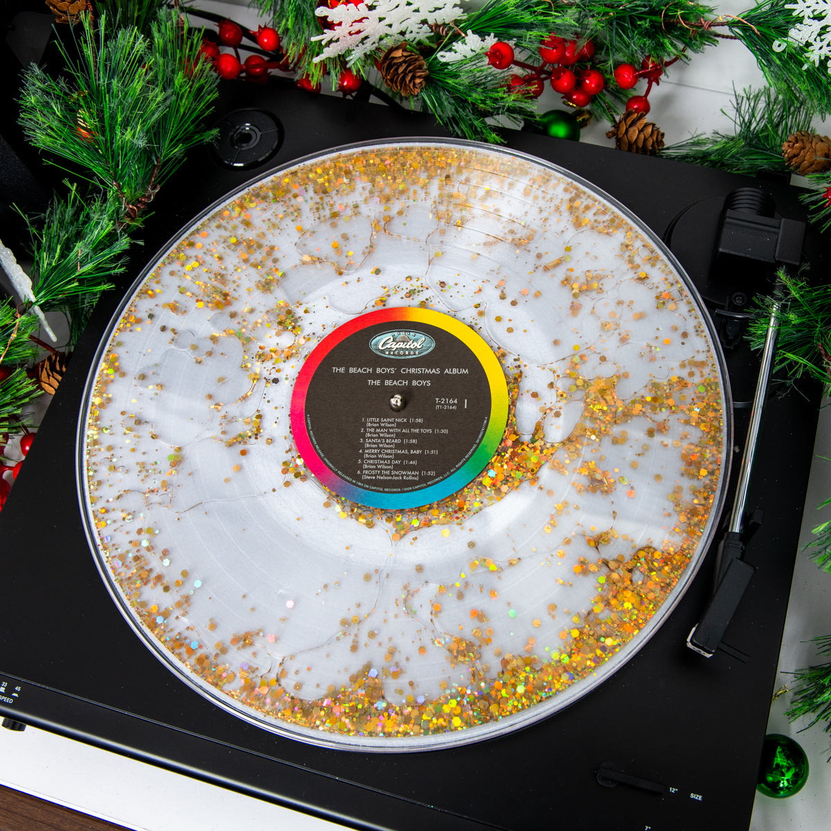 The Beach Boys' Christmas Album (Sparkling Holiday Liquid-Filled) 1LP-2