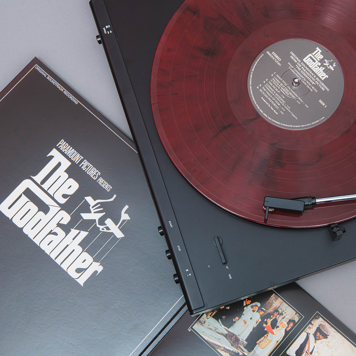 The Godfather (Limited Edition Red & Black Marble) LP-1