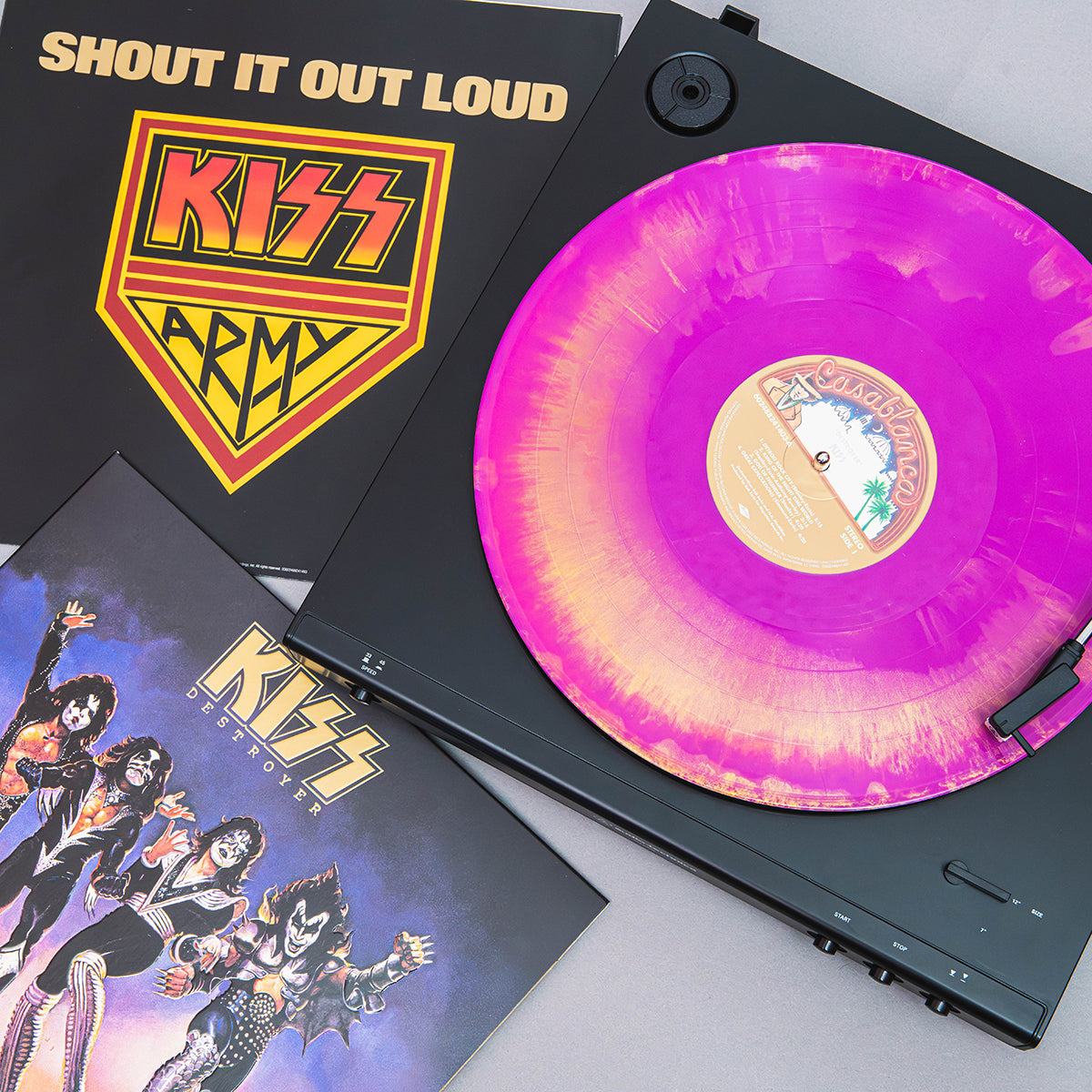 Destroyer (50th Anniversary Limited Edition Metallic Gold & Purple Fire) 1LP-2