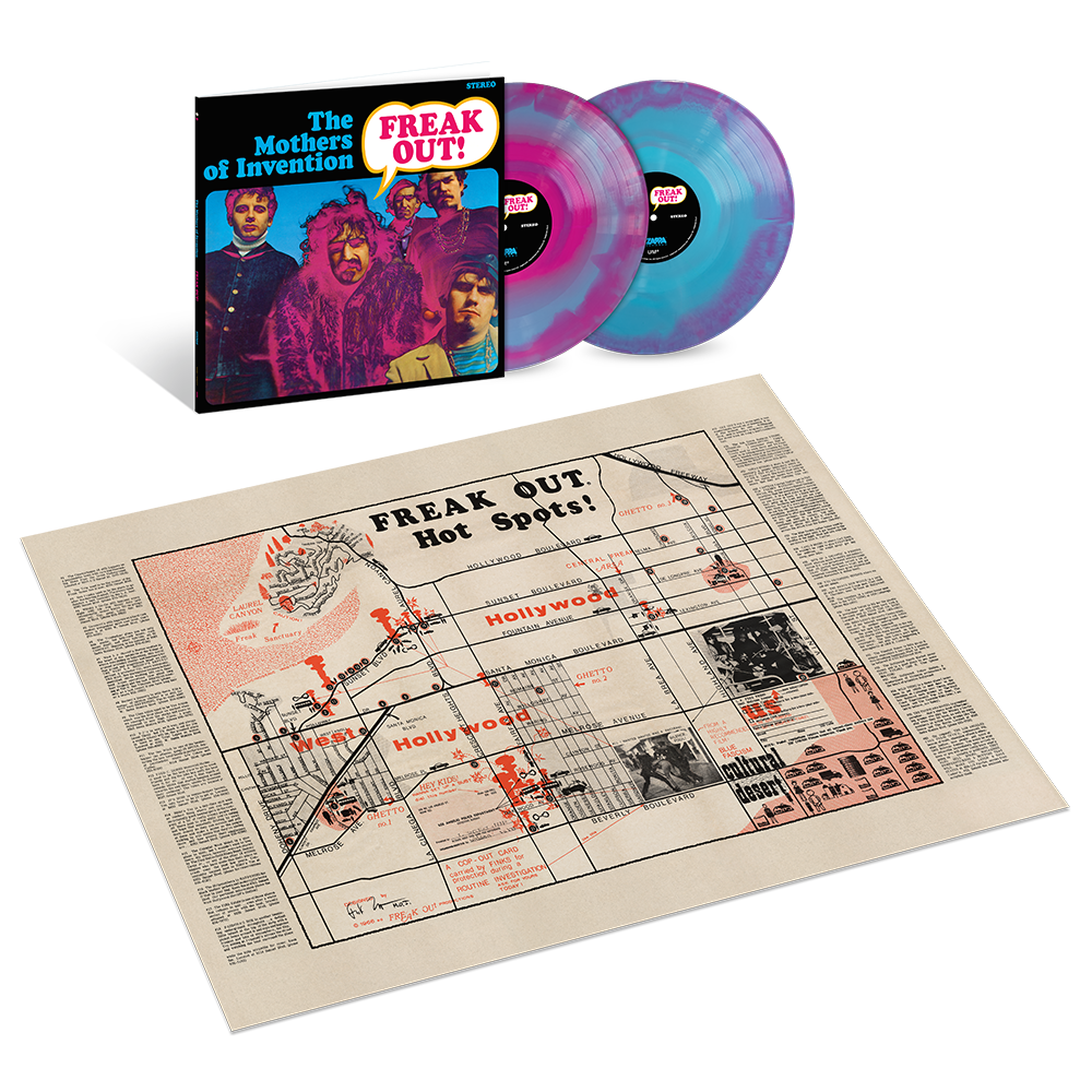 Freak Out! 60th Anniversary 2LP Multi-Colored