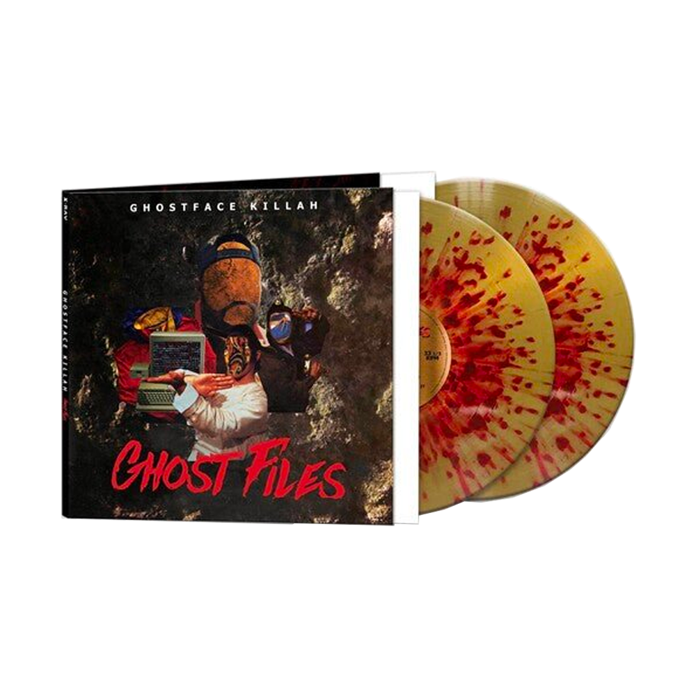 Ghost Files - Bronze Tape/Propane Tape (Gold and Red Splatter Limited Edition)