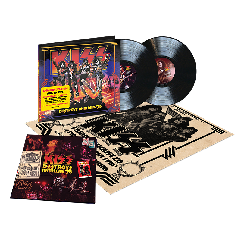 KISS Destroys Anaheim '76 2LP