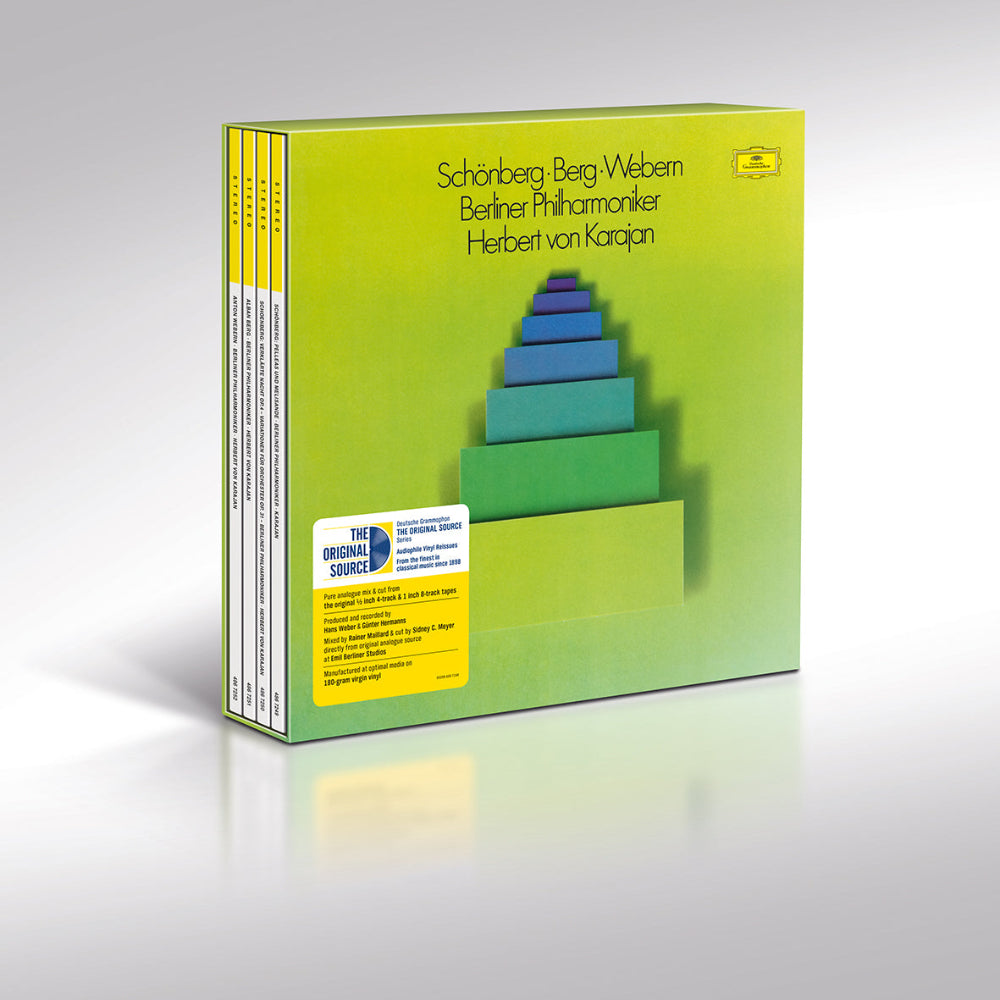 Berliner Philharmoniker, Herbert von Karajan - Schoenberg - Berg - Webern (Original Source Series) (4LP)