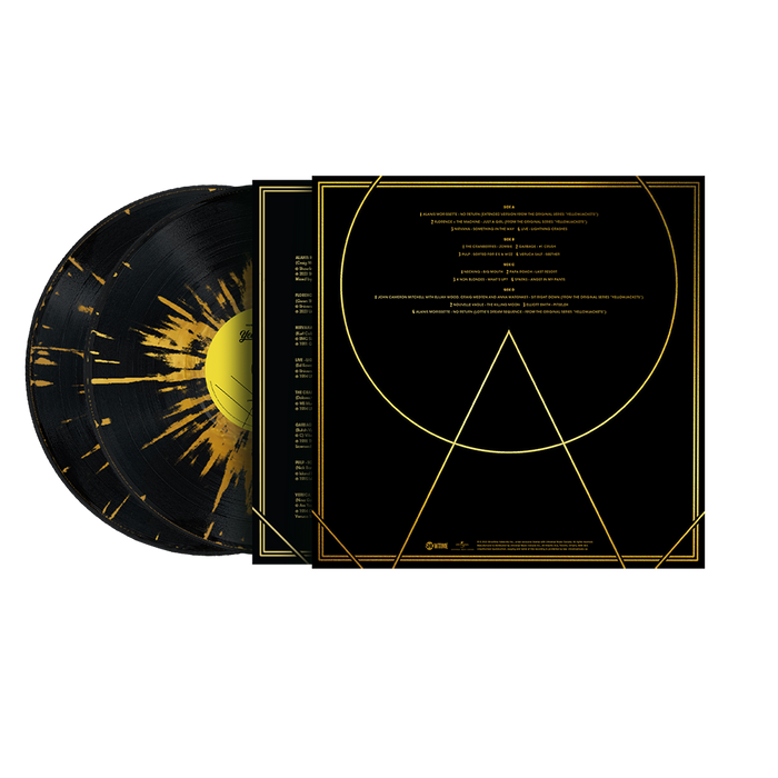 Yellowjackets - Season 2 Official Soundtrack: Music from the Original Series - The Rune: Back & Spine - Deluxe (Yellow and Black Splatter Limited Edition) - Back 