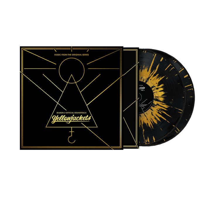 Yellowjackets - Season 2 Official Soundtrack: Music from the Original Series - The Rune: Back & Spine - Deluxe (Yellow and Black Splatter Limited Edition) - Front