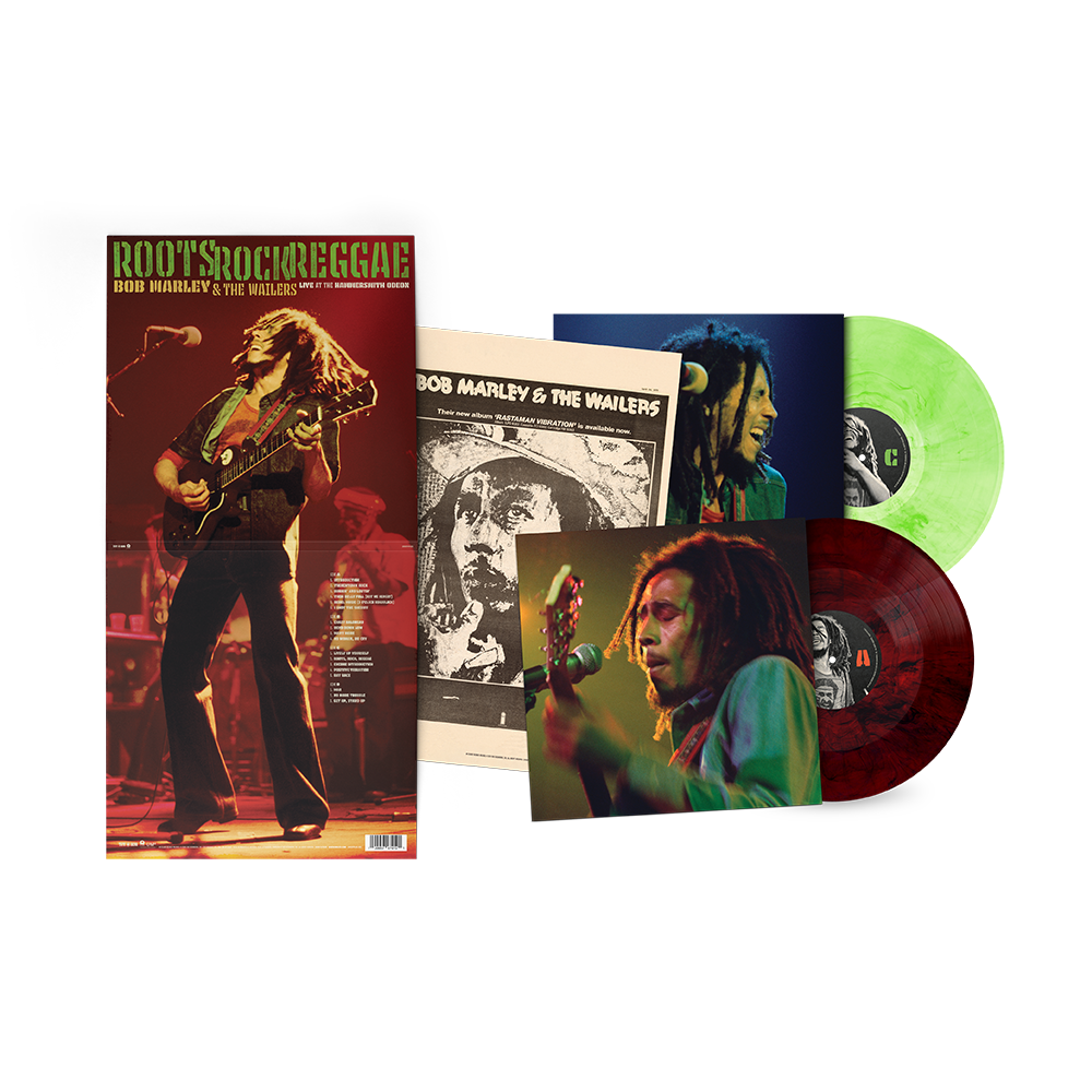 Bob Marley & The Wailers - Roots, Rock, Reggae: Live at the Hammersmith Odeon 2LP) D2C