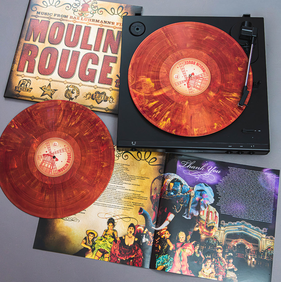 Moulin Rouge! Highlights From Baz Luhrmann’s Film (Velvet Rouge) 2LP-1