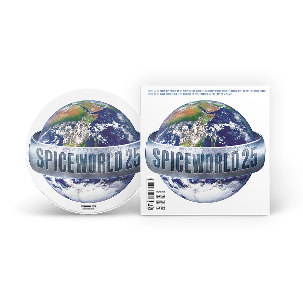 Spice Girls - Spiceworld 25 Picture Disc LP Back