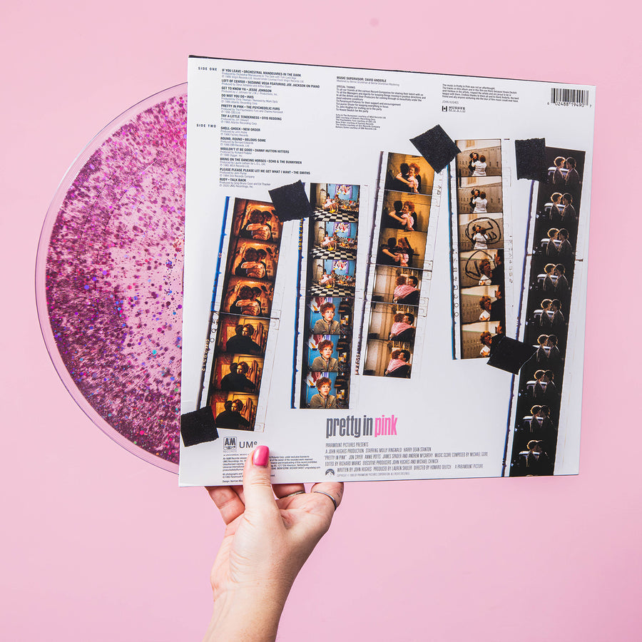 Pretty In Pink (Original Motion Picture Soundtrack) Pink Glitter-Filled Vinyl lifestyle 3