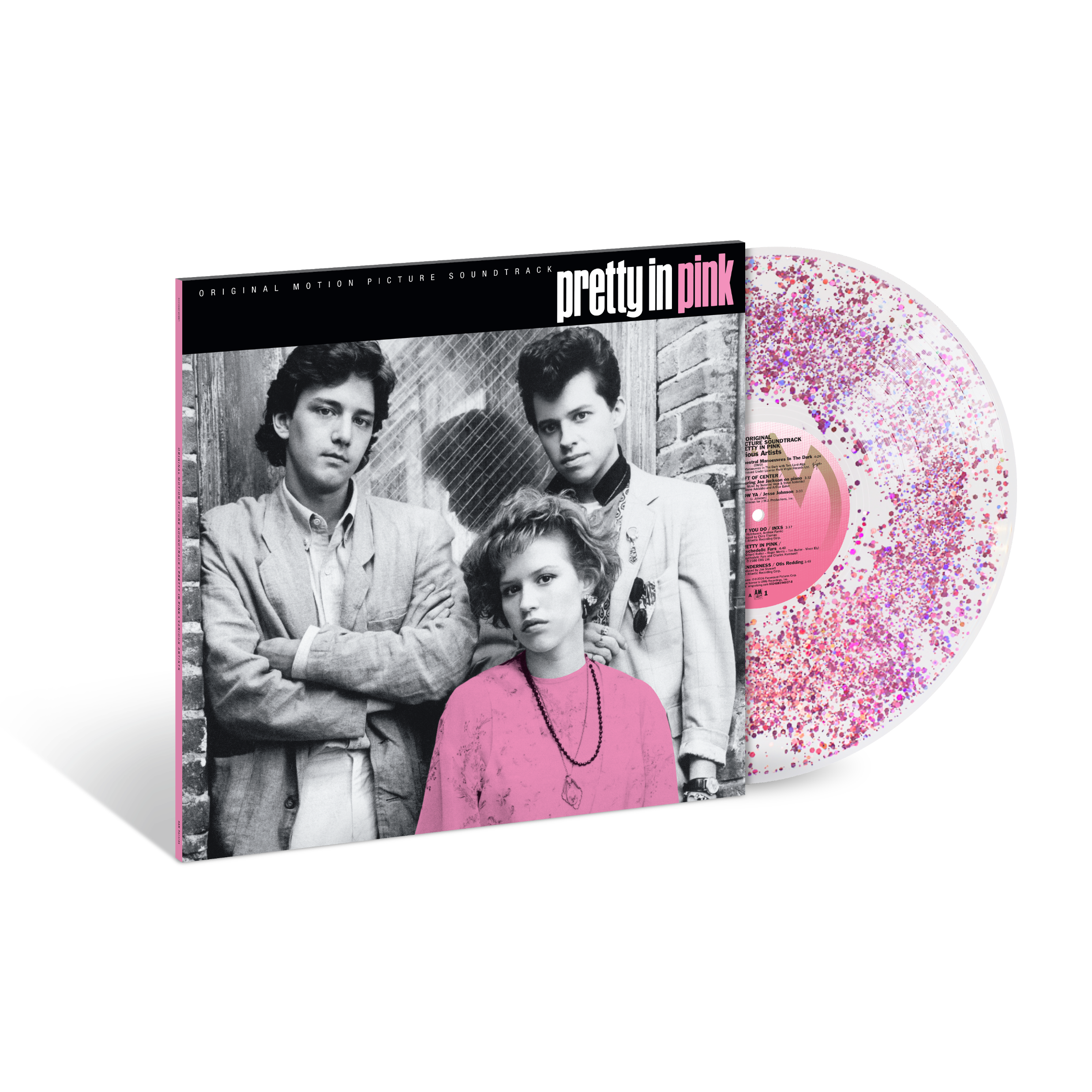 Pretty In Pink (Original Motion Picture Soundtrack) Pink Glitter-Filled Vinyl