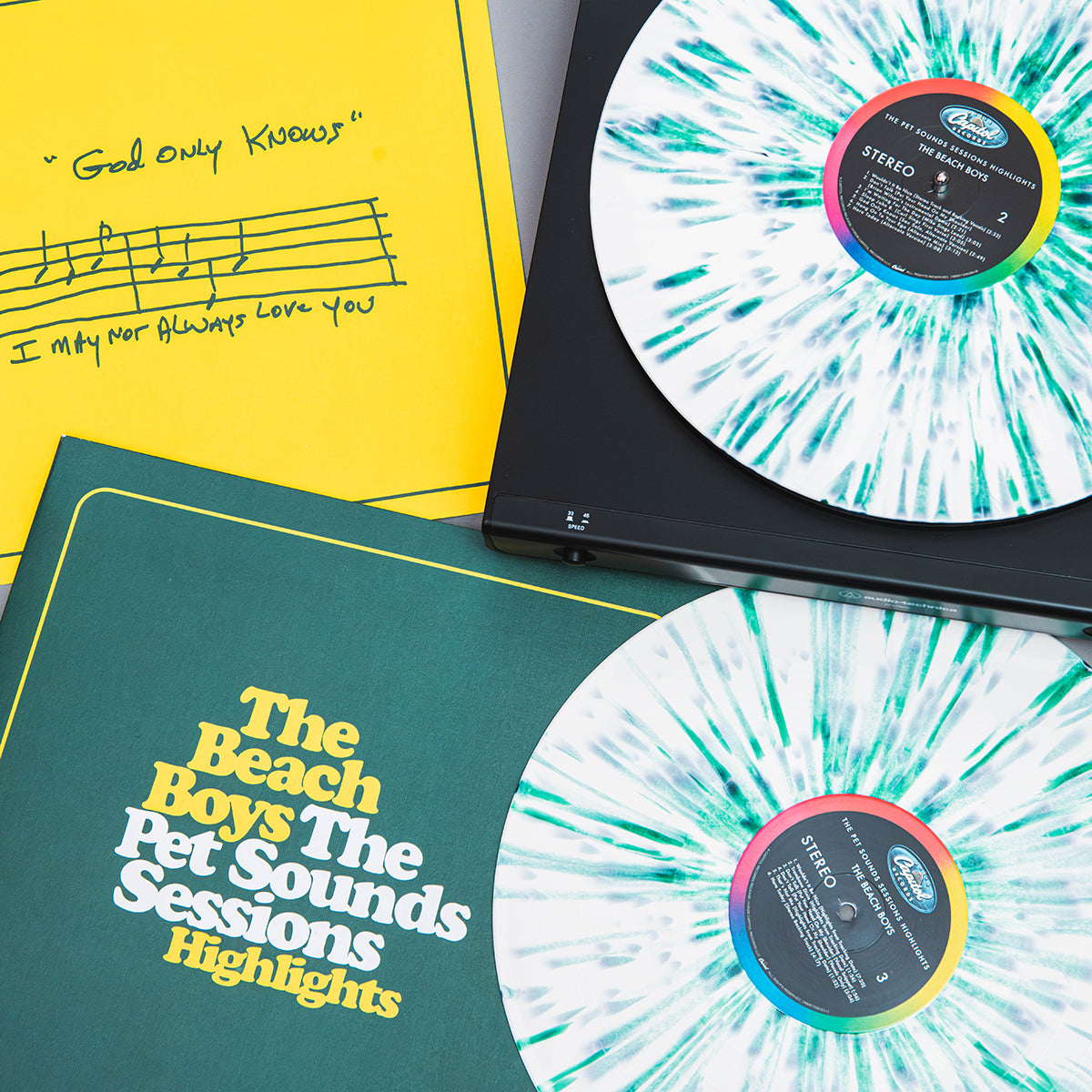 The Pet Sounds Sessions Highlights (White / Green Splatter) 2LP-1