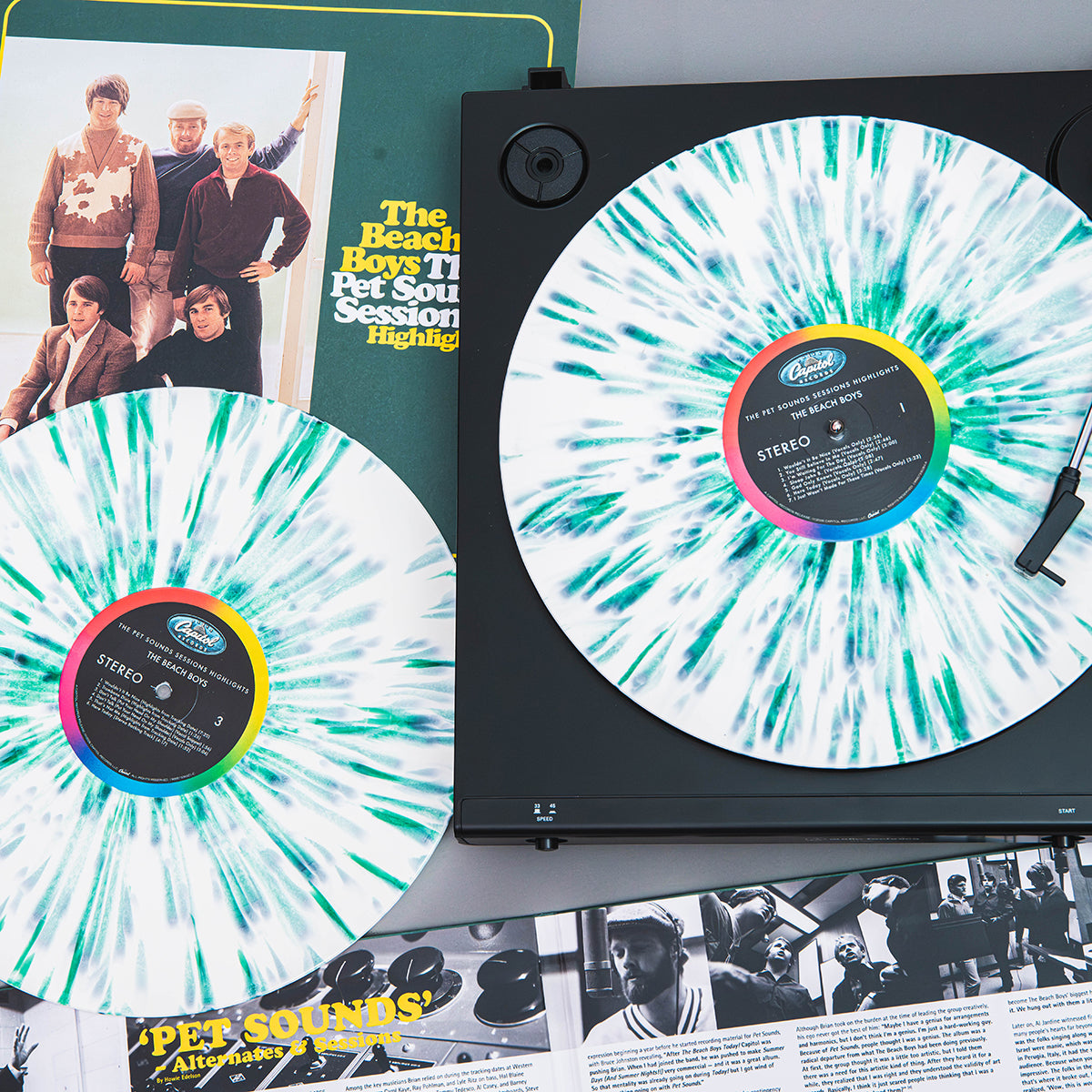 The Pet Sounds Sessions Highlights (White / Green Splatter) 2LP-2