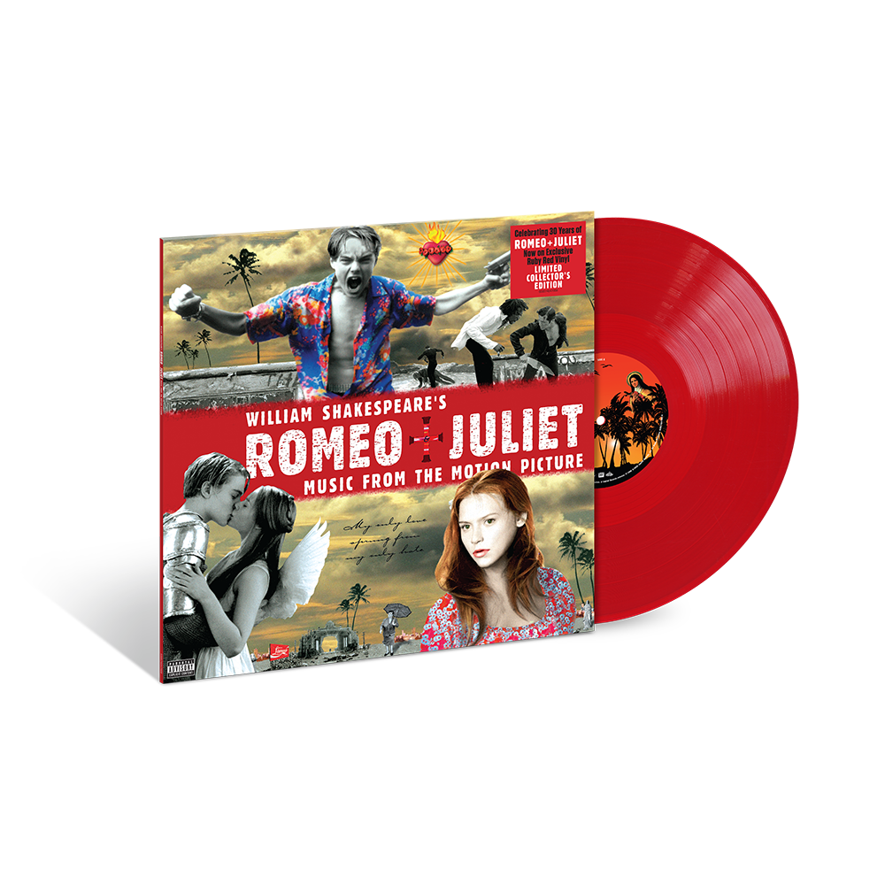 William Shakespeare's Romeo + Juliet - Music From The Motion Picture (30th Anniversary Ruby Red) 1LP