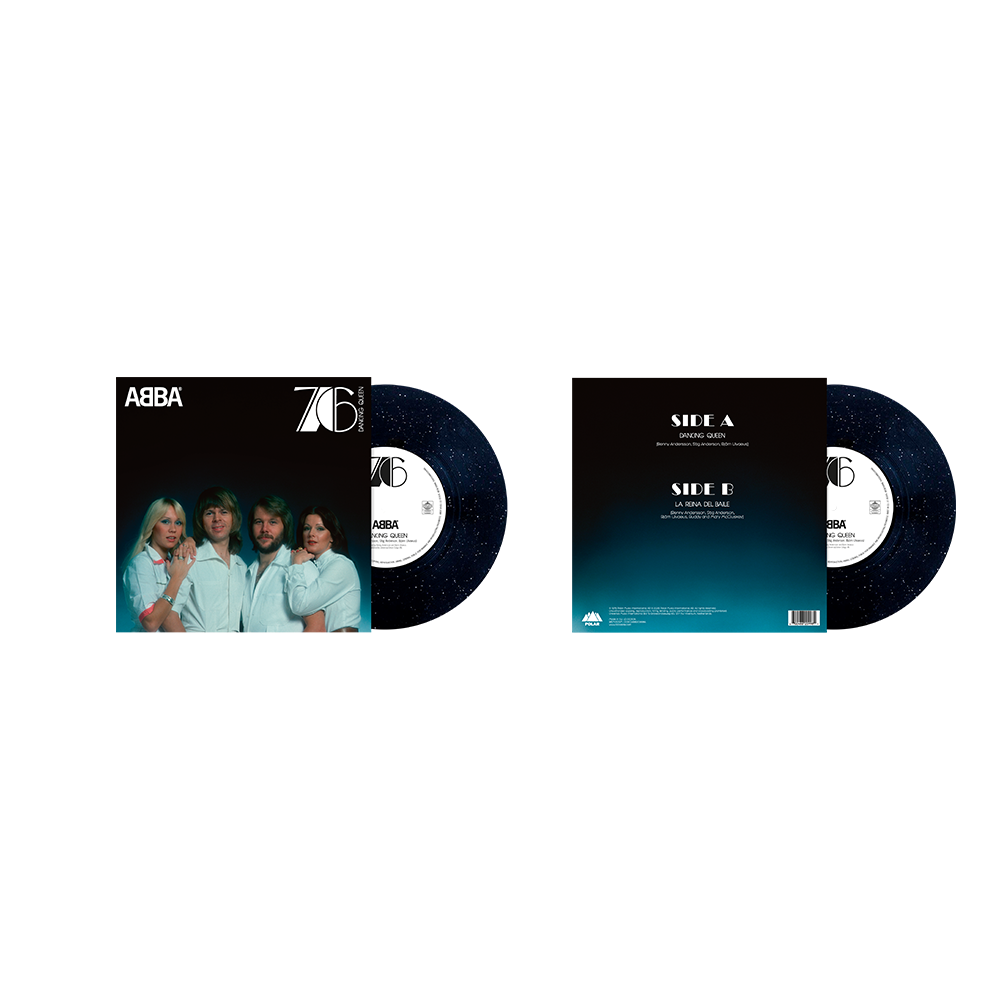 Dancing Queen 50th Anniversary Edition 10in Sparkling Vinyl side
