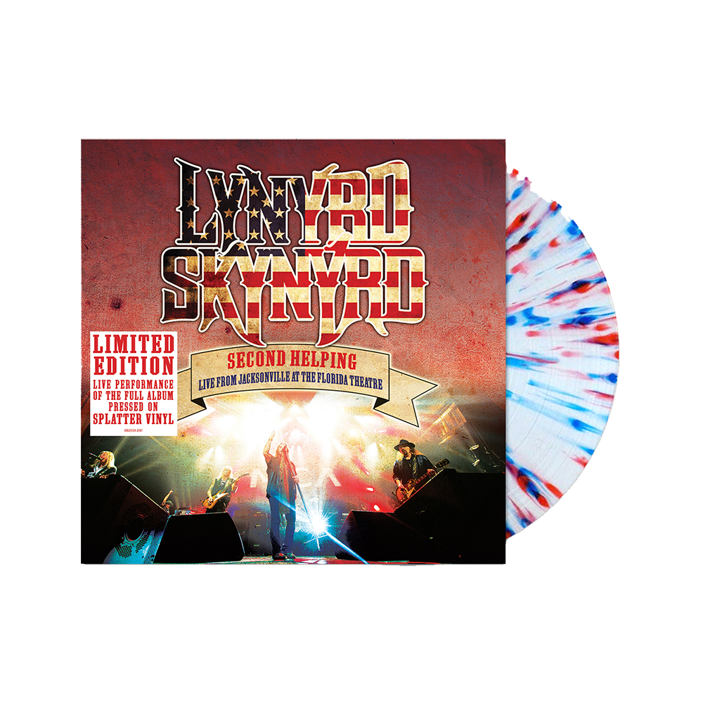 Second Helping - Live from Jackson At the Florida Theatre (Red w/ Blue Splatter Limited Edition)