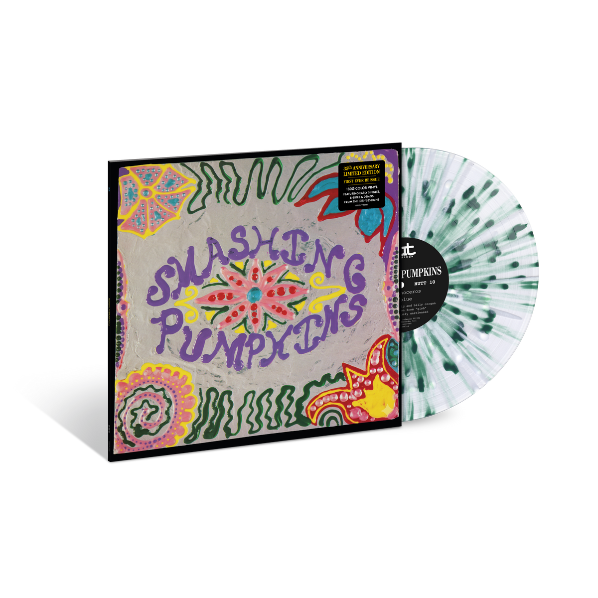 The Smashing Pumpkins - Lull (35th Anniversary Green & White Splatter Clear) 1LP