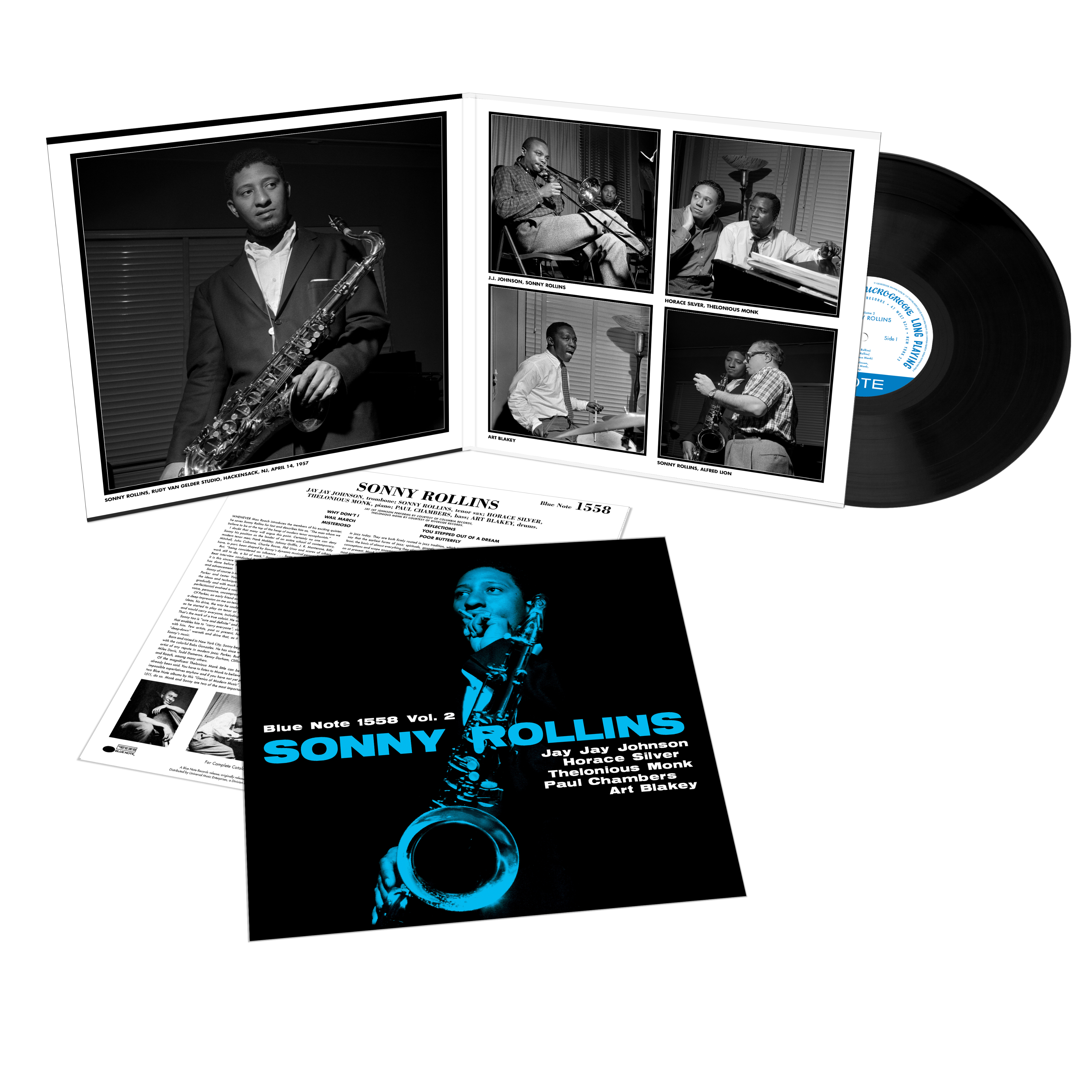 Sonny Rollins Vol 2 (Blue Note Tone Poet Series) LP Expanded