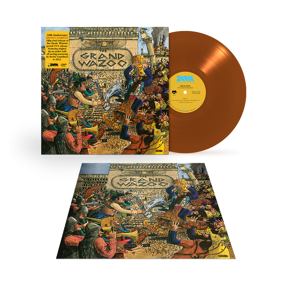 Frank Zappa - The Grand Wazoo Limited Edition Color LP with Lithograph