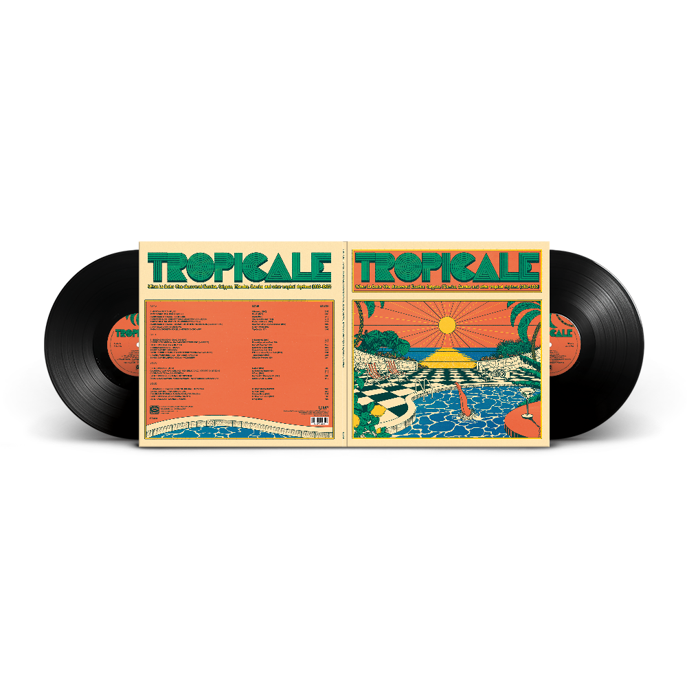 TROPICALE: When the Dolce Vita discovered exotica, calypso, mambo, samba and other tropical rhythms (1959–1969) 2LP gaefold outside