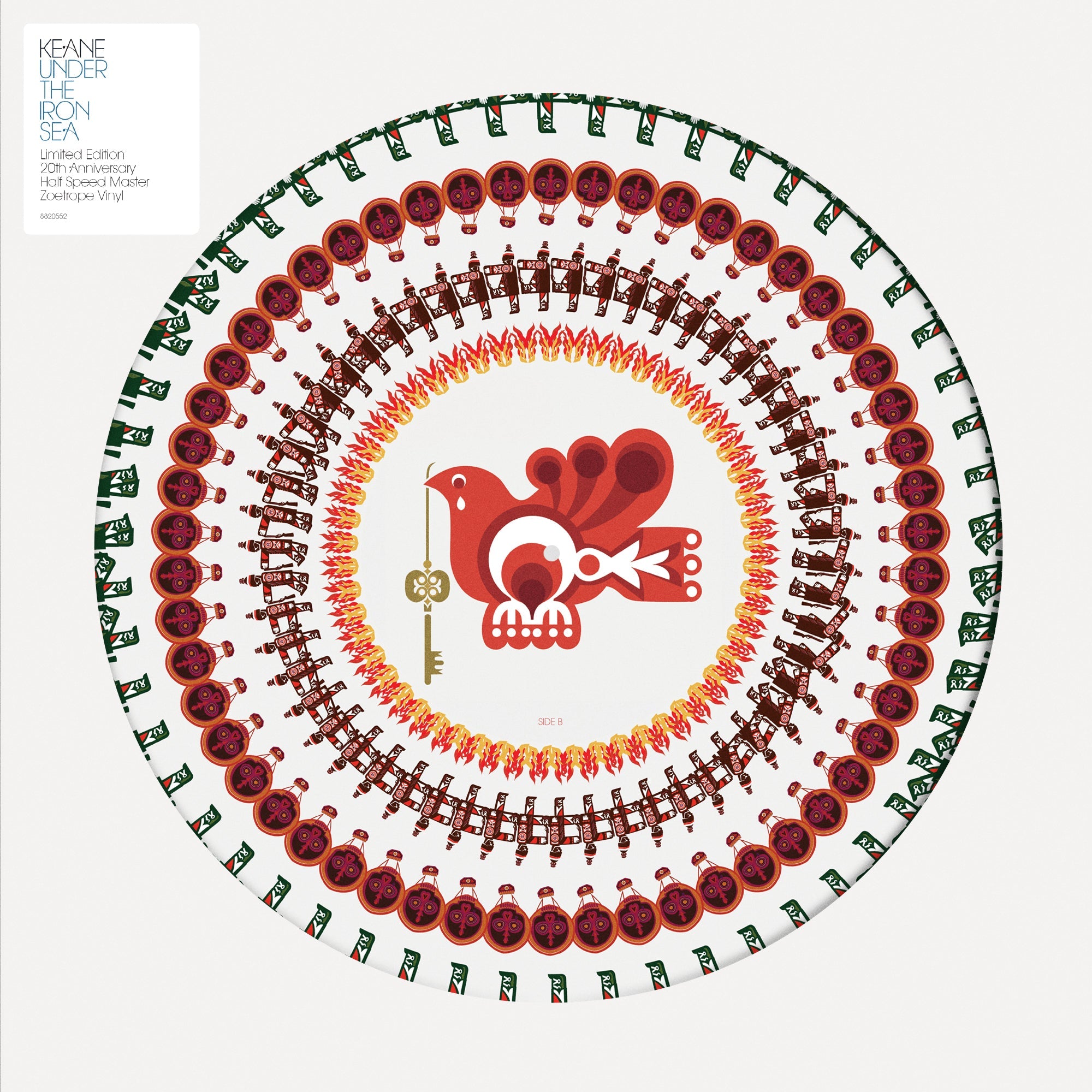 Keane - Under The Iron Sea (1LP) Cover 2