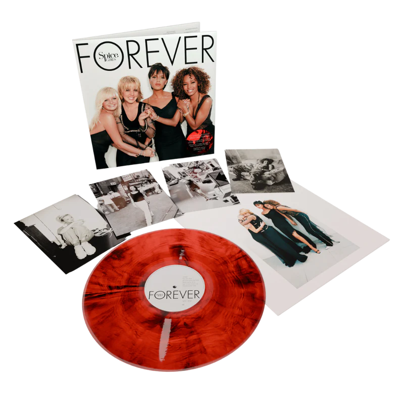 Forever25: Red & Black Marble Vinyl