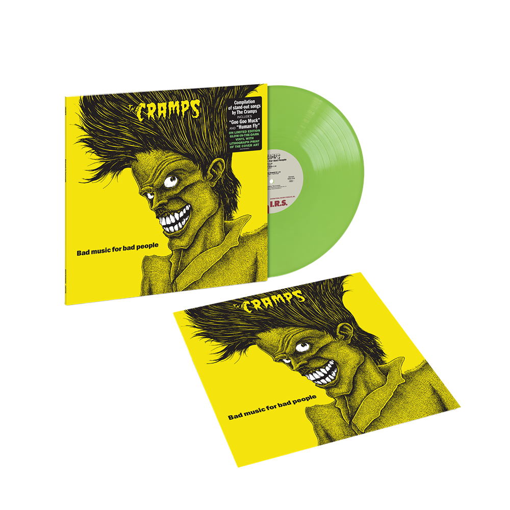 Bad Music For Bad People Glow In The Dark Vinyl